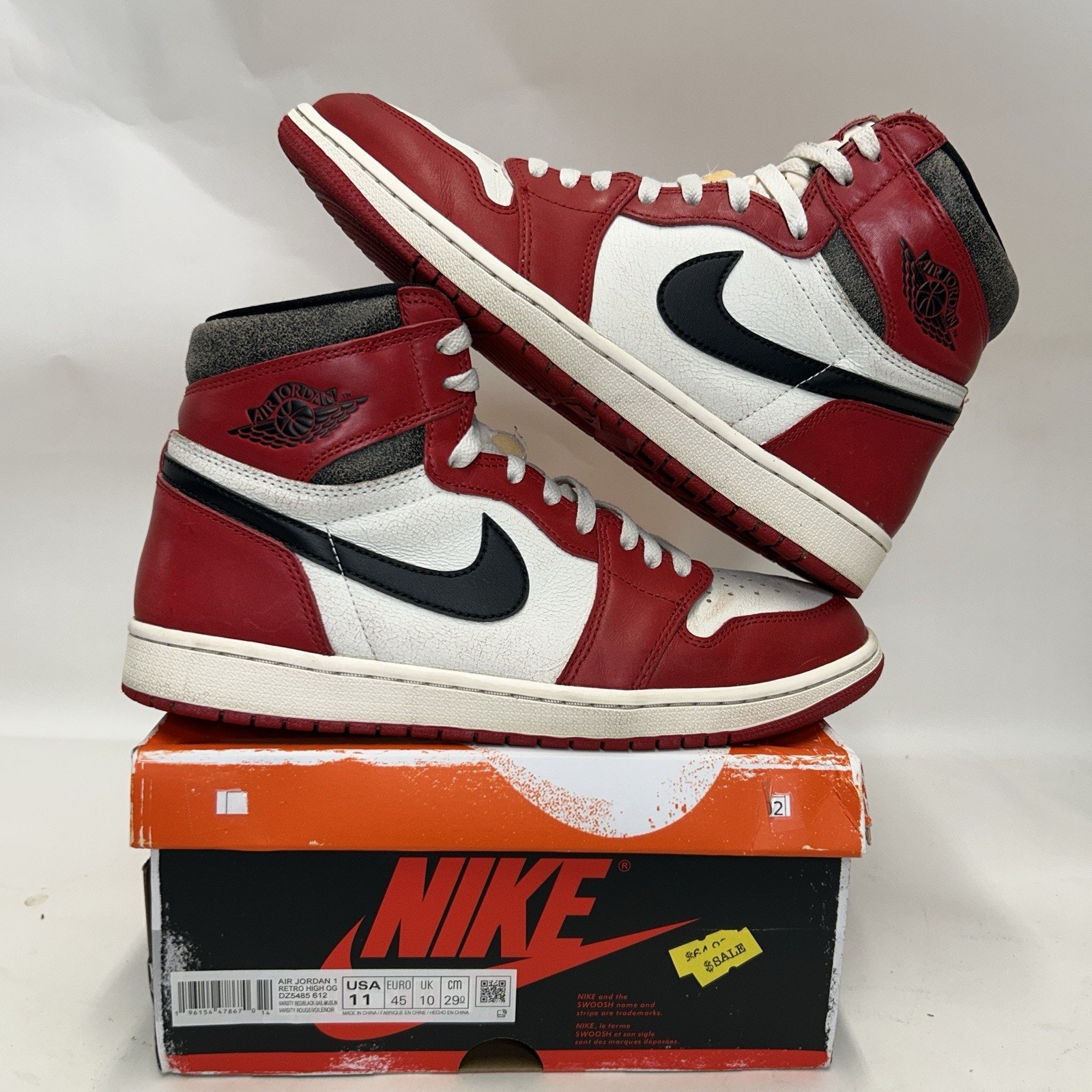 Nike Air Jordan 1 Retro High Og “Chicago/Lost & Found”